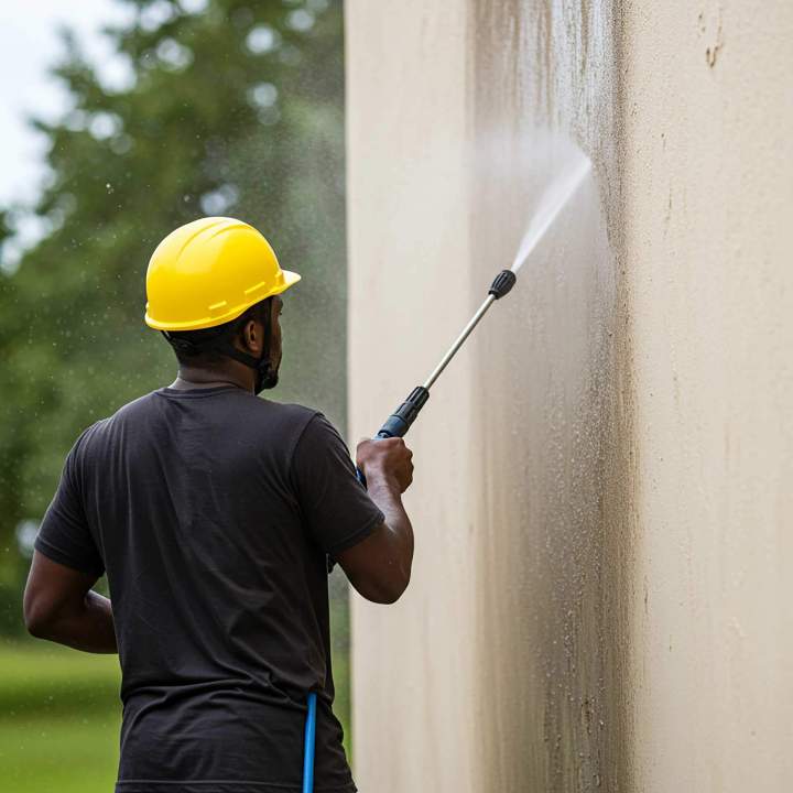 Lessivage façades Martinique